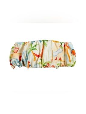 FARM RIO Copacabana Off The Shoulder Floral Crop Top